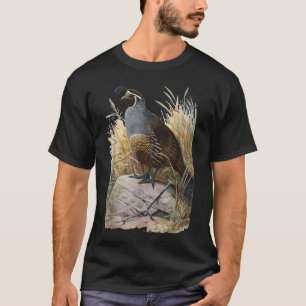 California Quail - Camisa de Quail Birder