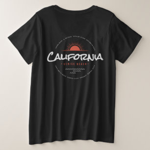 California Venice Beach Vintage Sunset Surf