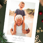 caligrafía alegre navidad | collage de fotografías<br><div class="desc">caligrafía alegre navidad | tarjeta de vacaciones de colección de fotos familiares</div>
