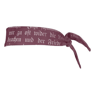 Caligrafía de Burgundy Vintage
