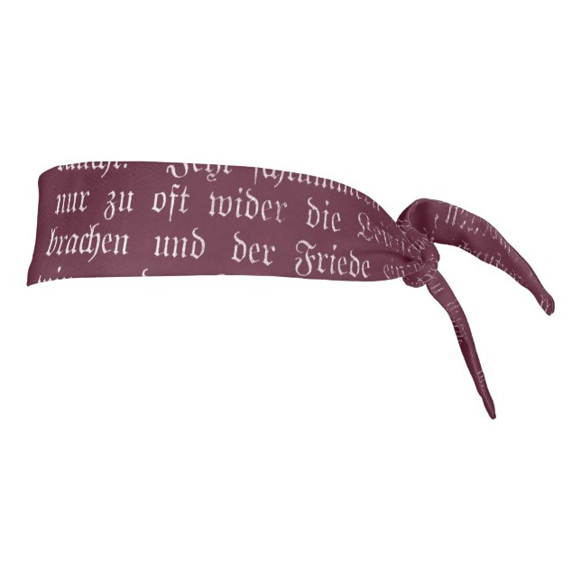 Caligrafía de Burgundy Vintage (Girar 90)