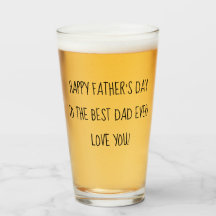 caligrafía divertida del día de los padres felices