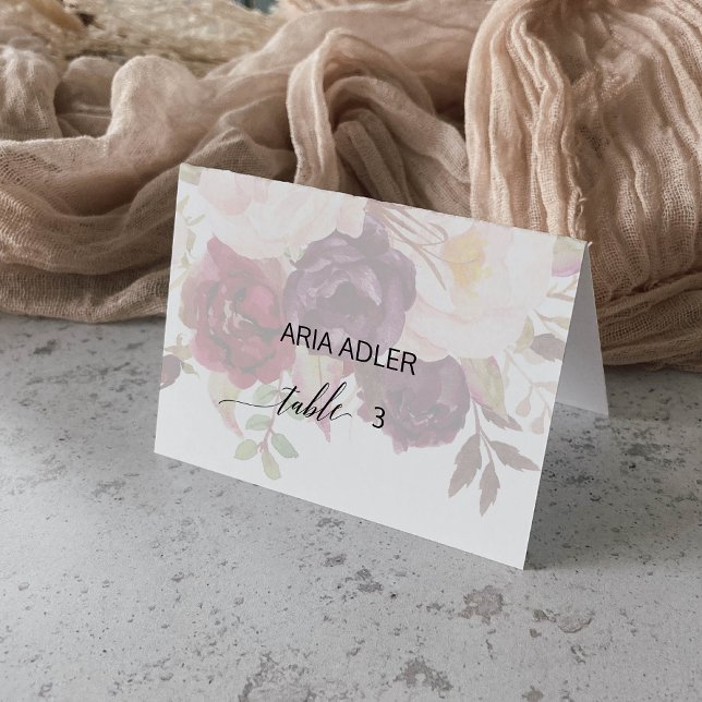 Caligrafía elegante | Tarjetas de Escordancia Flor (Subido por el creador)