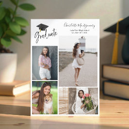 Caligrafía fotográfica de la Invitación de Grado d