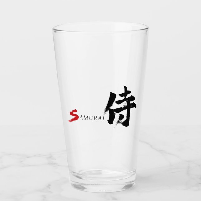 Caligrafía Japonesa Kanji Samurái (Anverso)