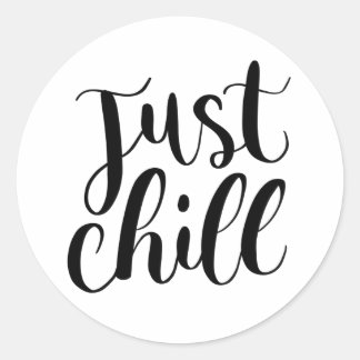 Caligrafía Minimalista de pegatina para el diario