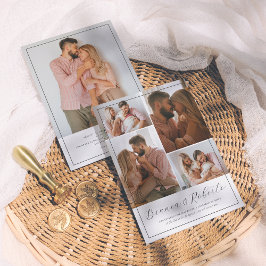 Caligrafía moderna 5 Fotos Invitación a la Boda