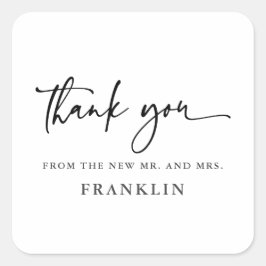 Caligrafía moderna Gracias Por Favorecer Los Sello