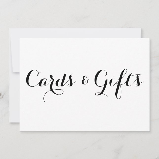 Caligrafía moderna | Rótulo Boda de tarjetas y reg (Anverso)