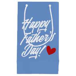Caligrafía simple del Día del Padre Feliz | Bolsa 