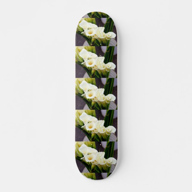 calla lilies skateboard (Anverso )