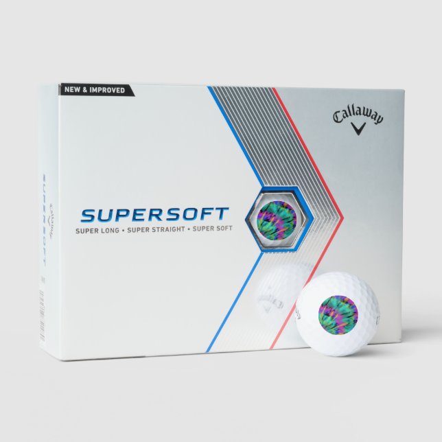 Callaway Supersoft 12 pack personalizado bolas de  (Embalaje)
