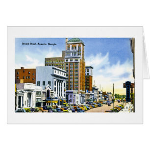 Calle amplia, Augusta, Georgia