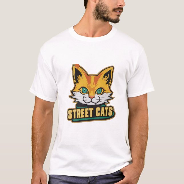 Calle Cats Cats Camiseta Callejera Local (Anverso)
