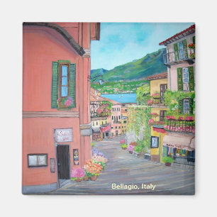 Calle de Bellagio, Italia - imán
