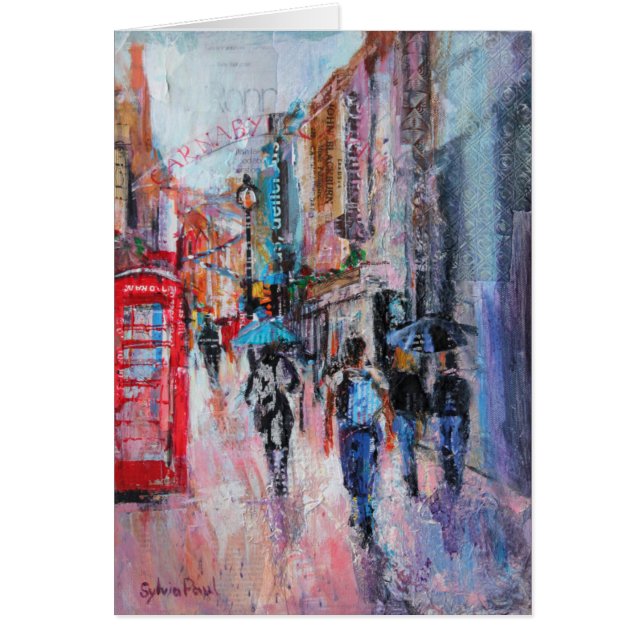 Calle de Carnaby del día lluvioso (Frente)