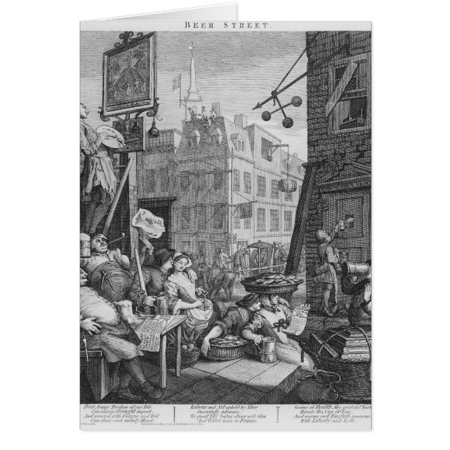Calle de la cerveza, 1751 (Frente)