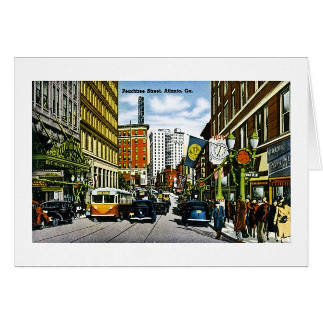 Calle de Peachtree, Atlanta, GA (Anverso (Horizontal))