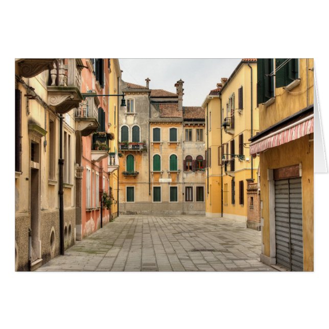 Calle Del Montello, Venecia Italia (Anverso (Horizontal))