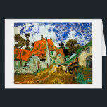 Calle del pueblo en Auvers, Vincent van Gogh<br><div class="desc">Calle del pueblo en Auvers,  Vincent van Gogh</div>