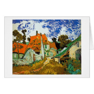 Calle del pueblo en Auvers, Vincent van Gogh