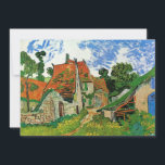 Calle del pueblo por Vincent van Gogh<br><div class="desc">Village Street de Vincent van Gogh es una pintura arquitectónica antigua de un post de arte fino que presenta una hilera de casas de campo en un carril rural de la ciudad de Auvers, Francia. Sobre el artista: Vincent Willem van Gogh fue un pintor impresionista de post cuyo trabajo fue...</div>