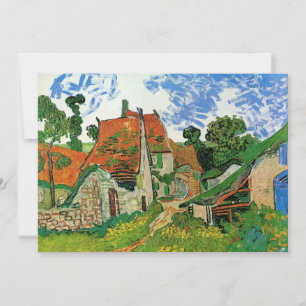 Calle del pueblo por Vincent van Gogh
