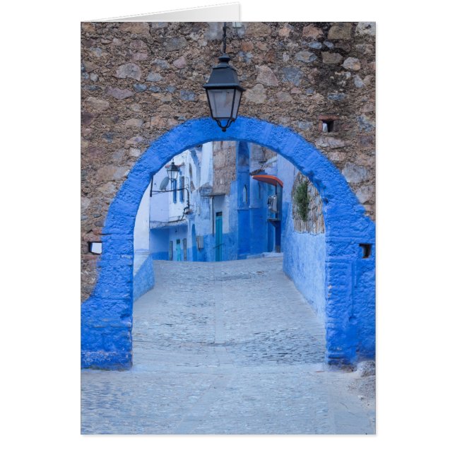 Calle Estrecha De Chefchaouen (Frente)