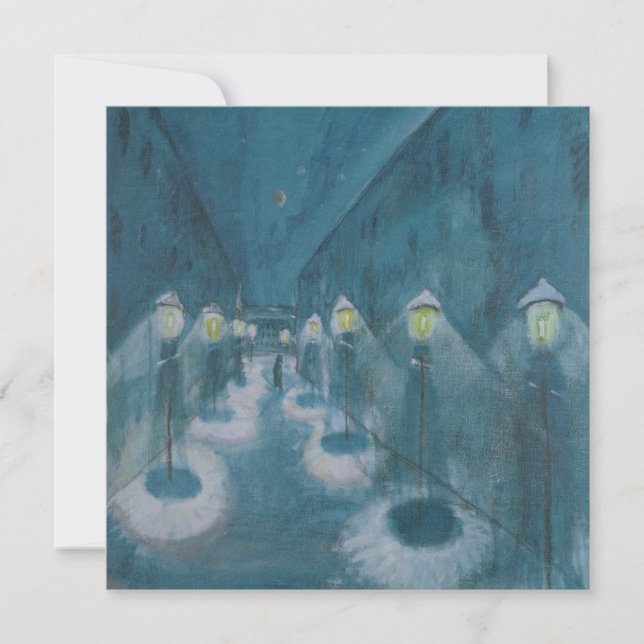 Calle Nocturna (Calle Por Noche) (1922) Walter Gra (Anverso)