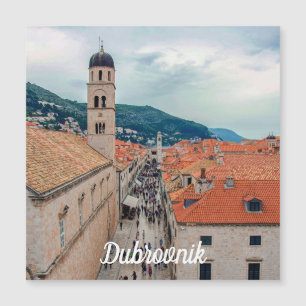 Calle principal de Dubrovnik, imán de Croacia