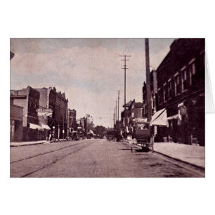 Calle principal de Fairmount Indiana