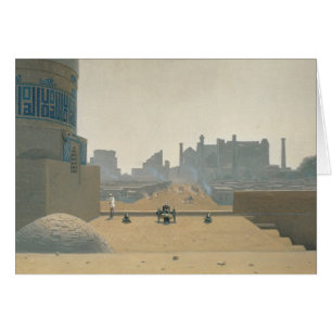 Calle principal en Samarkand, madrugada, 1869-70