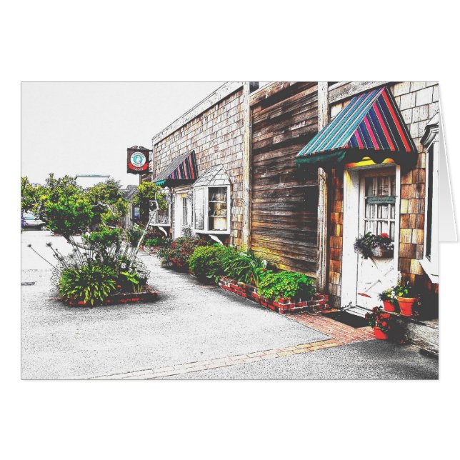 callejón en Bandon Oregon (Anverso (Horizontal))