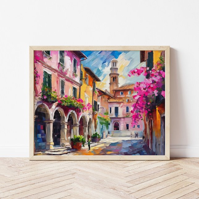 Calles de Italia arte abstracto moderno (Subido por el creador)