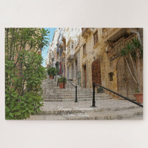 Calles de Valetta Malta. Rompecabezas