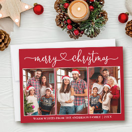 Calligrafía Corazón 3 Fotografía Navidad Feliz Fel