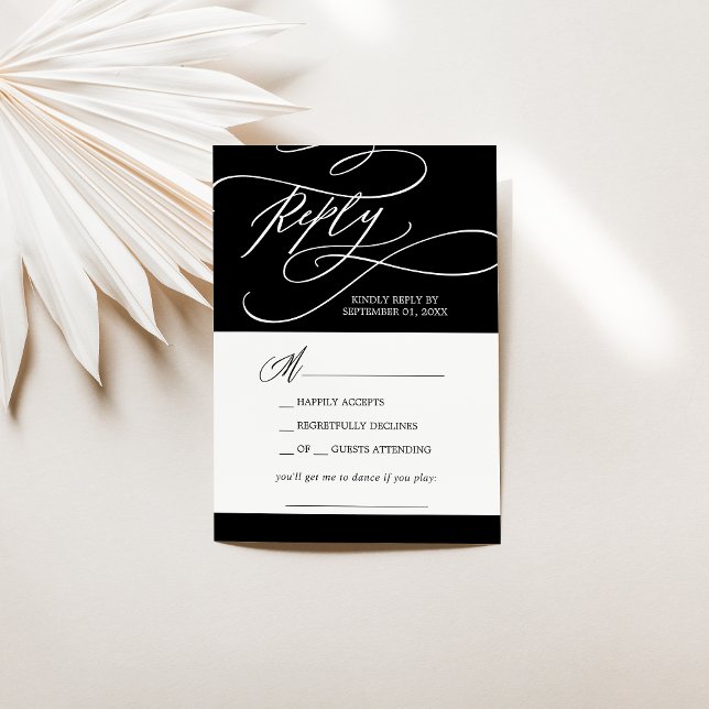 Calligrafía romántica | RSVP de solicitud de canci (Subido por el creador)