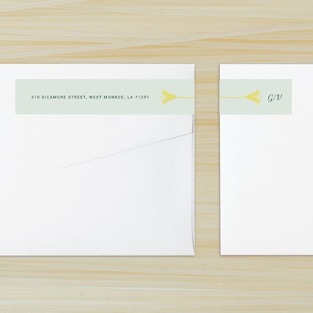 Calligraphy Monogram Lily Wedding (Subido por el creador)