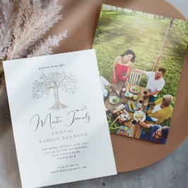 Calliología de la Reunión de la Familia de Árboles