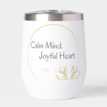 Calma Mind Joyful Heart Buddha Cita