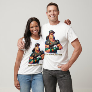 Calor de lanzamiento - Camiseta Unisex de béisbol