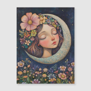 Calor floral y luna creciente