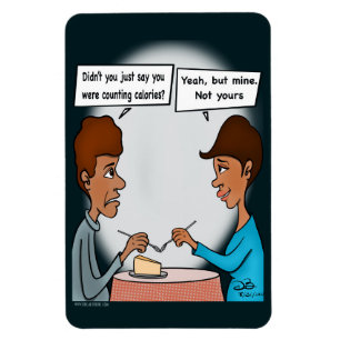 Calorías Imán flexible flexible