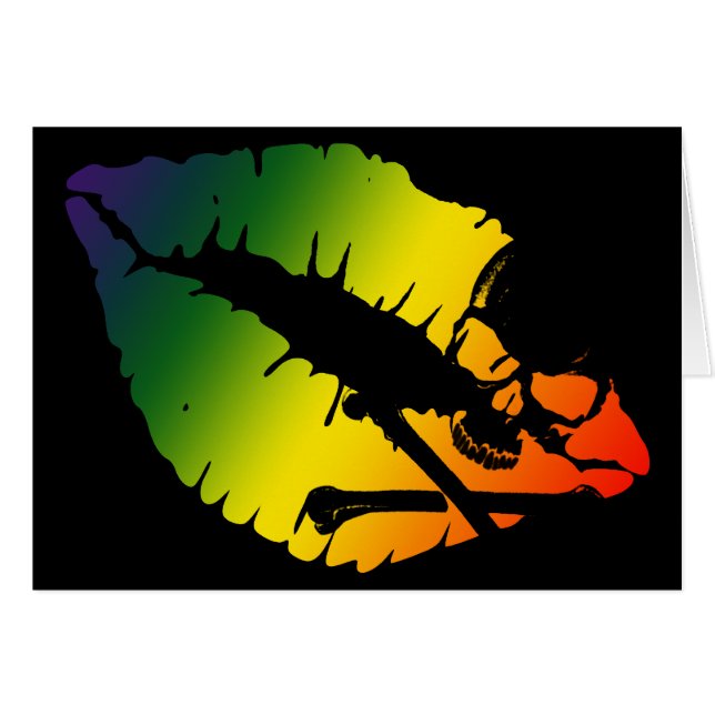 calumnias y labios. (Anverso (Horizontal))