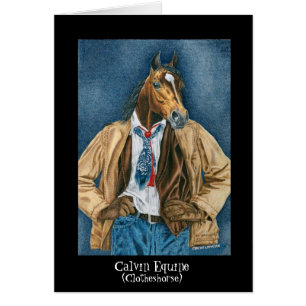 Calvin equino (Clotheshorse)