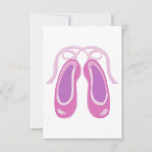 Calzado de ballet rosa