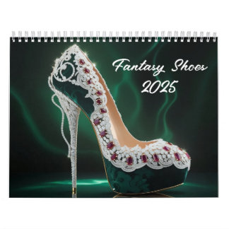 Calzado de fantasía del calendario 2025