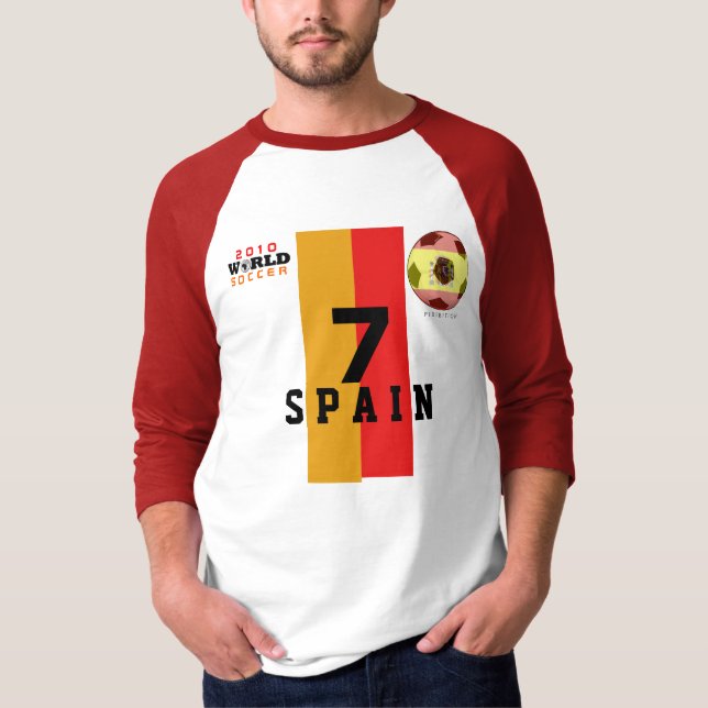 Calzado plateado de la Copa del Mundo #7 camiseta  (Anverso)