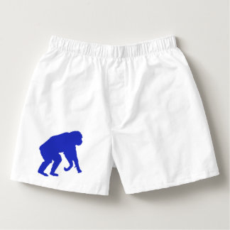 Calzoncillos Boxeadores azules del chimpancé