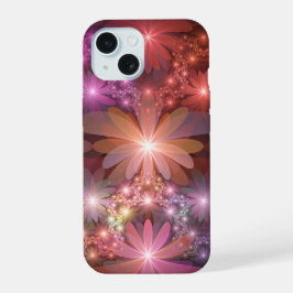 Cama De Flores Coloridas Brillantes Resumen Arte F